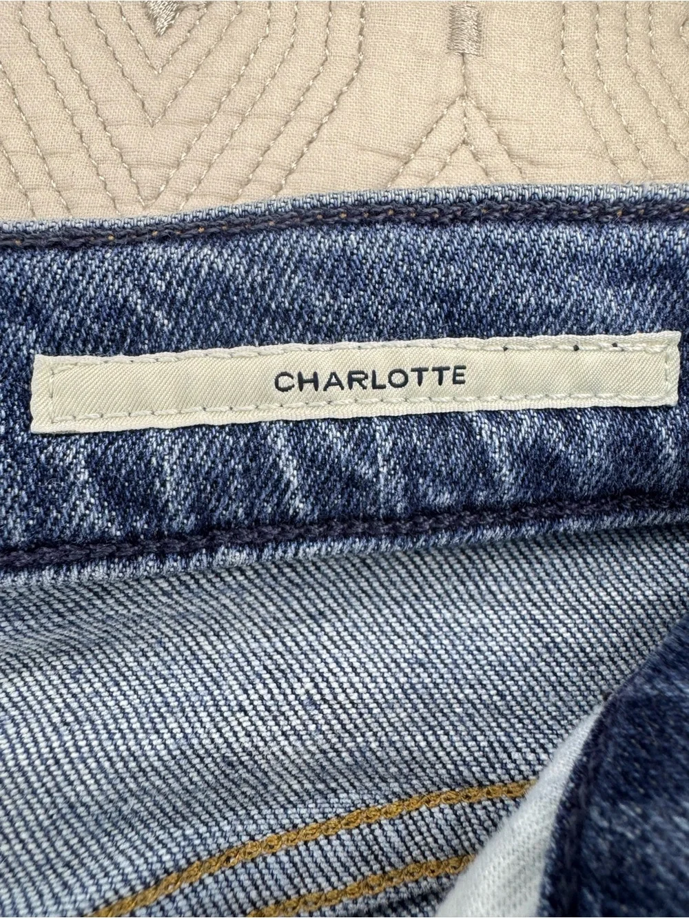 CITIZENS OF HUMANITY charlotte high rise straight jeans Medium Wash Size 25